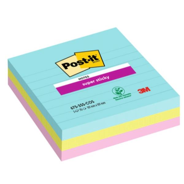 POST-IT SUPER STICKY Post-it® Super Sticky COSMIC
