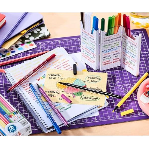 STABILO PEN 68 ZIG ZAG DESKSET DA 18 2