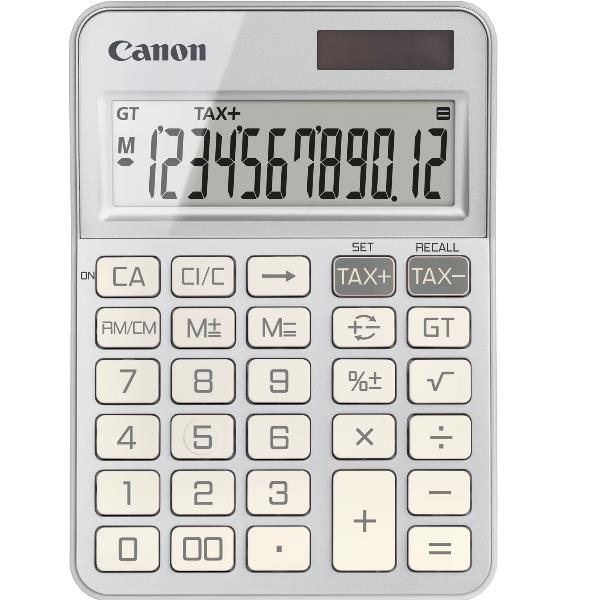 CANON CALCOLO CALCOLATRICE CANON KS-125KB ARGENTO
