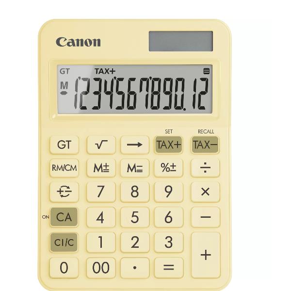 CANON CALCOLO CALCOLATRICE CANON LS-125KB GIALLO