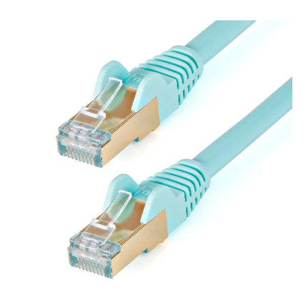 StarTech Cavo di rete RJ45 CAT6a 1.5 m Acqua