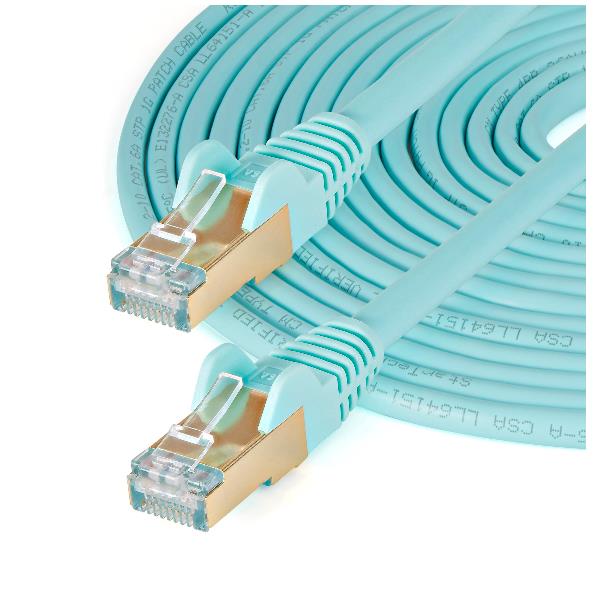 Cavo di rete RJ45 CAT6a 1.5 m Acqua 3