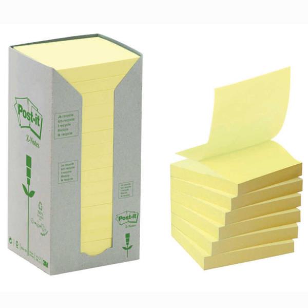POST IT Post-it® Z-Notes carta riciclata