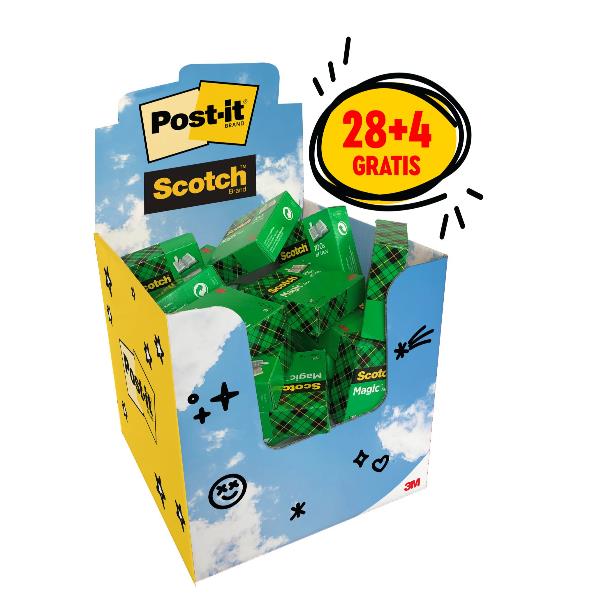SCOTCH NASTRO ADESIVO SCOTCH® MAGIC™ - 19mm x 33mt