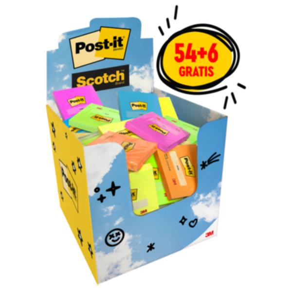 POST IT POST-IT® - 76x76 - ASSORTITI