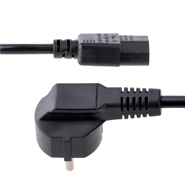 Cavo di alimentazione per PC da EU Schuko a C13 da 3 m, Cavo di corrente AC 250V 10A 18AWG, Cavo di ricambio con spina italiana per portatile/TV/monitor/schermo da Schuko CEE 7/7 a 4