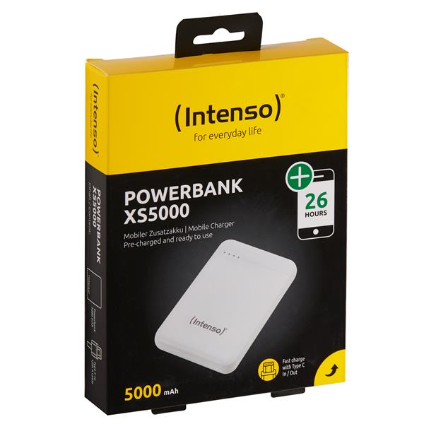 POWER BANK XS5000 WHITE 7