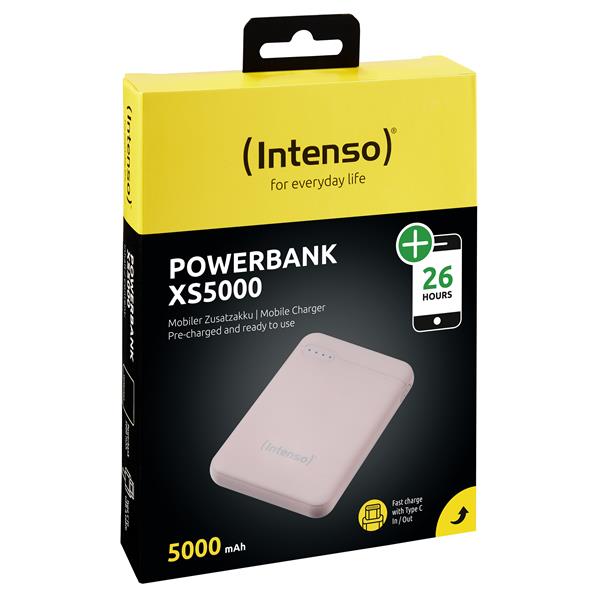 POWER BANK XS5000 ROSE 7