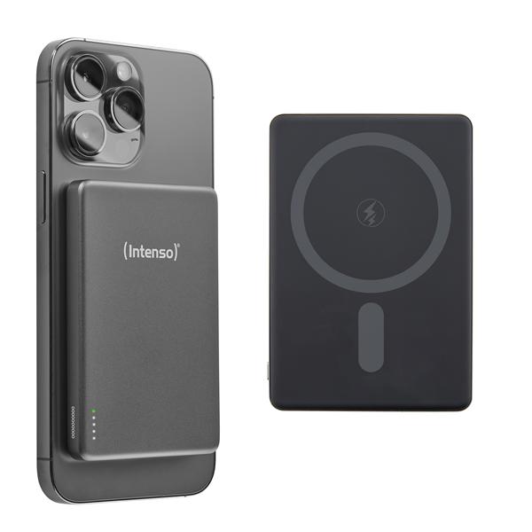 INTENSO POWER BANK MAG SAFE Intenso MW 5000 mAh Ricarica Wireless Grey