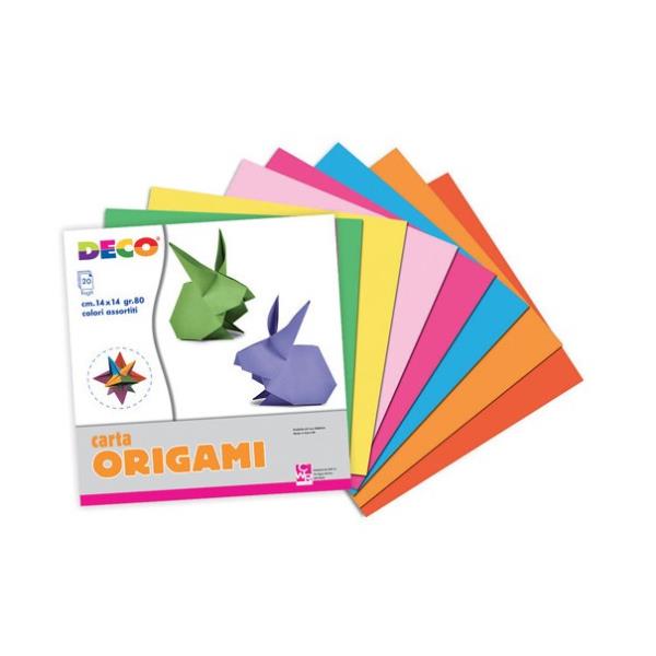 CARTA ORIGAMI 20 fogli 14x14cm 2