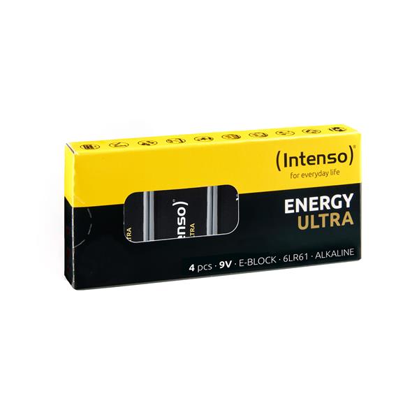 BATTERIA 6LR61 E-BLOCK 4 PEZZI 3