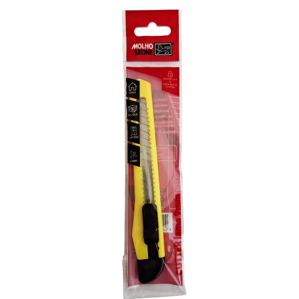 MOLHO LEONE Cutter in plastica lama 9mm conf.24
