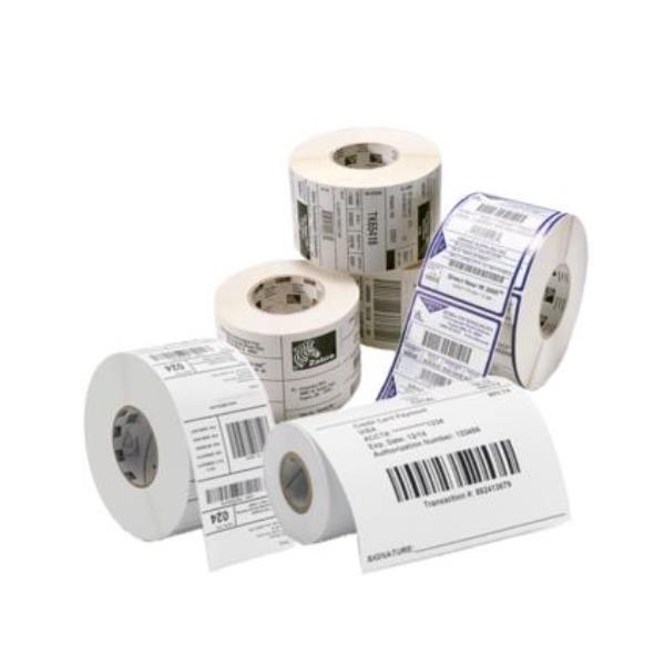 ZEBRA CONSUMABILI Label, Polyester, 38x13mm, Thermal Transfer, Z-Ultimate 3000T White, Permanent Adhesive, 76mm Core