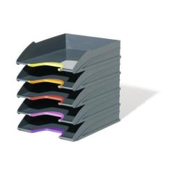 DURABLE VARICOLOR TRAY SET