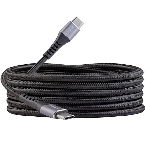 Intenso Cavo USB-C Spina USB-A,1.5 m Nero altamente flessibile 4