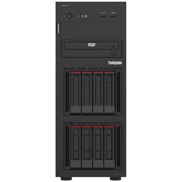 LENOVO SERVER Lenovo ThinkSystem ST250 V3, 1xIntel Xeon 6315P 4C 2.8GHz 55W, 1x16GB 1Rx8, SW RD, 1x800W, 3Y Base Warranty, XCC Platinum, 2.5" Chassis Base(Standard)