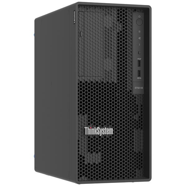Lenovo ThinkSystem ST50 V3, 1xIntel Xeon 6315P 4C 2.8GHz 55W, 1x16GB 1Rx8, 2x480GB SSD, SW RD, 1x500W, 3Y Base Warranty, XCC Platinum 4