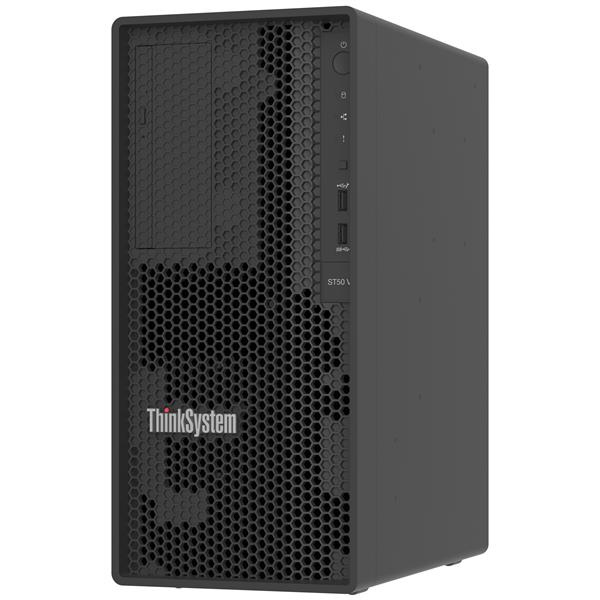 Lenovo ThinkSystem ST50 V3, 1xIntel Xeon 6315P 4C 2.8GHz 55W, 1x16GB 1Rx8, 2x480GB SSD, SW RD, 1x500W, 3Y Base Warranty, XCC Platinum 9