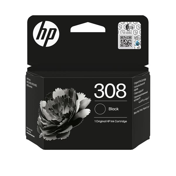 CONSUMABILI HP Cartuccia di inchiostro nero originale HP 308