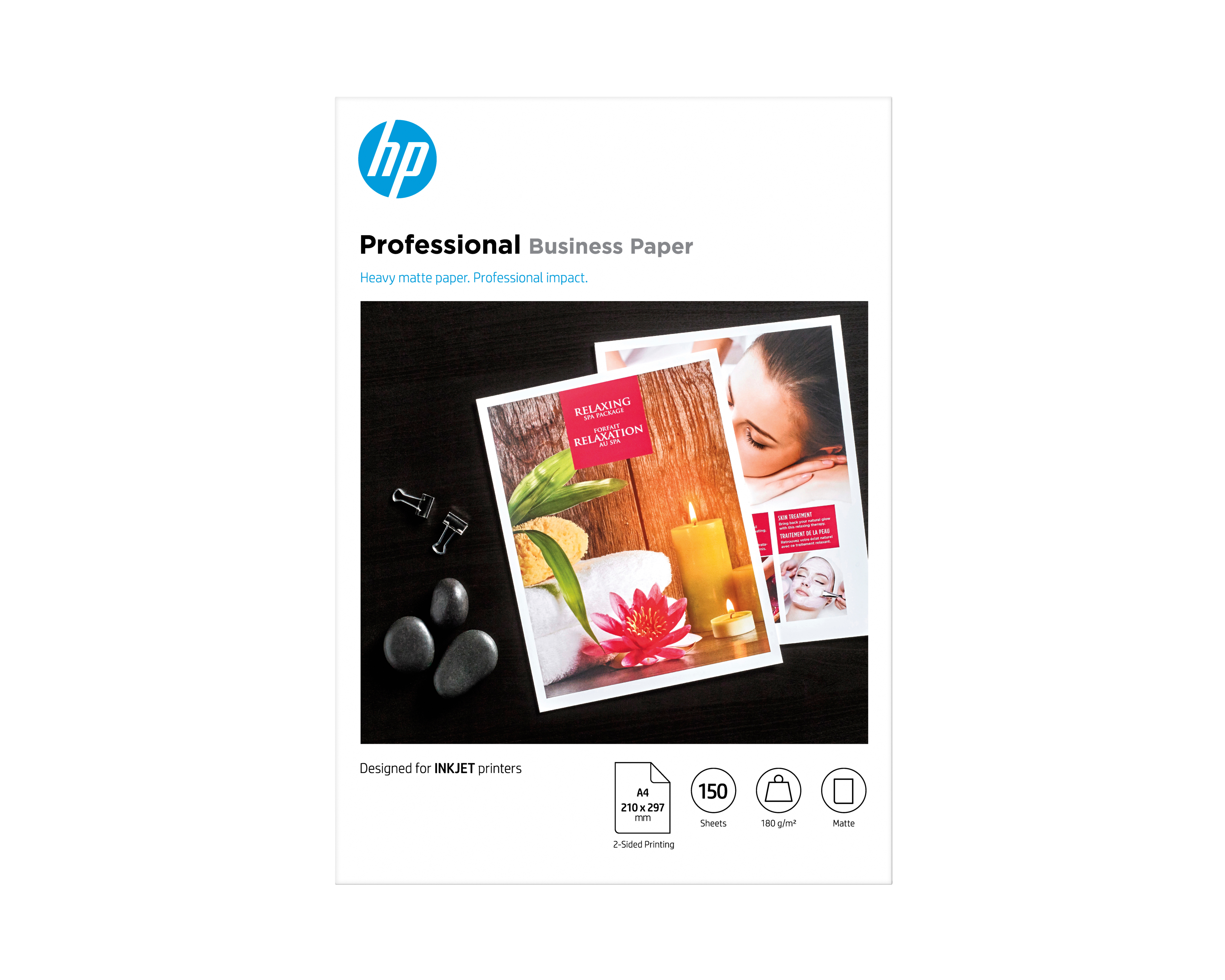 CONSUMABILI HP CARTA OPACA PROF.INK E PAGEWIDE A4