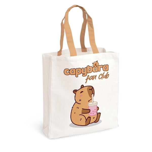 LEBEZ SPA SHOPPER TELA CAPIBARA