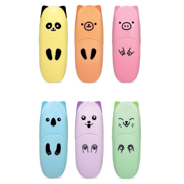 EVIDENZIATORI BESTY ANIMALS PASTEL 3