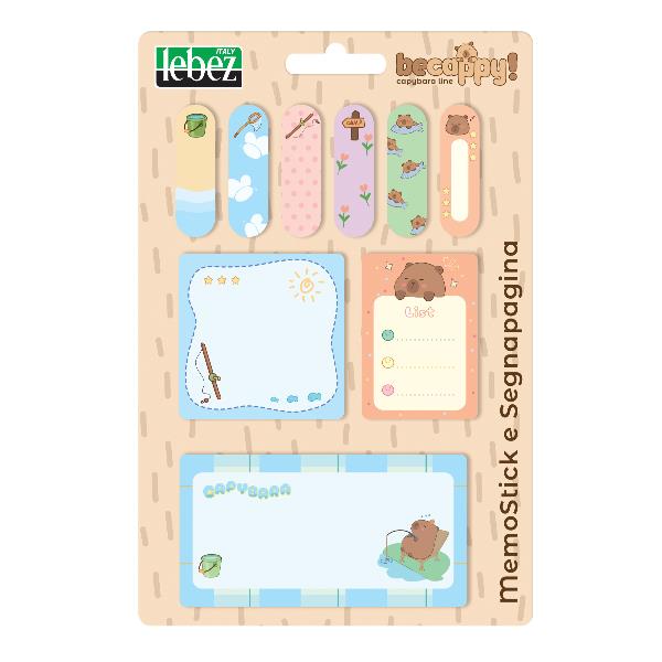 LEBEZ SPA SET MEMOSTICK E SEGNAPAGINA BE CAPPY