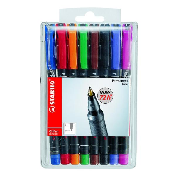 STABILO MARCATORE OHPEN - Astuccio 8 pezzi