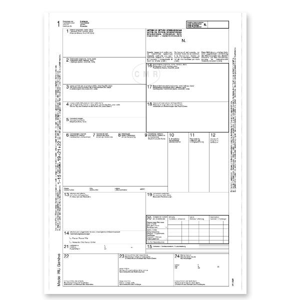 DATA UFFICIO MODULO CONTINUO LETTERA DI VETTURA