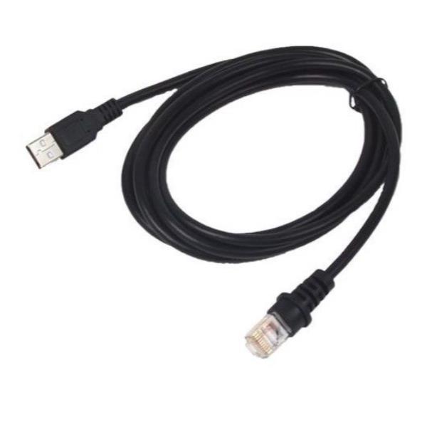 DATALOGIC CABLE, USB Type A POT COIL 2.4m