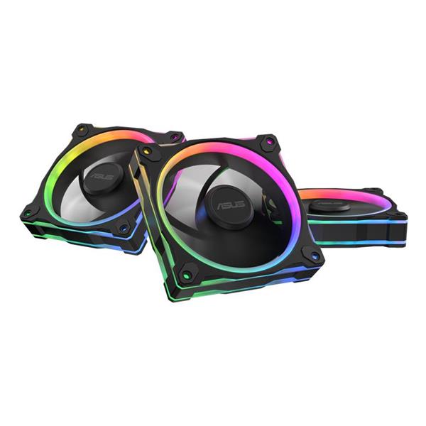 ASUS COMPONENTS PRIME MR120 FAN ARGB BLACK 3IN1