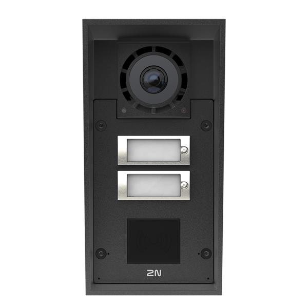 2N 9151302CR - IP Force 2.0 - 2 pulsanti, telecamera, lettore di schede pronto per l’uso
