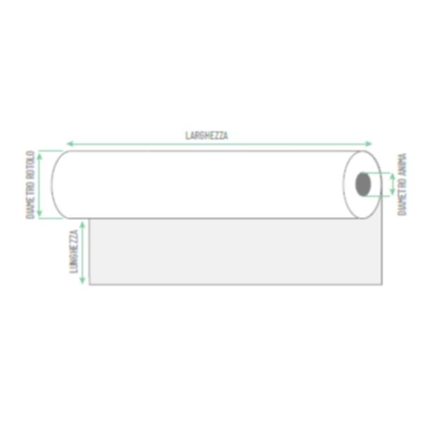 ROTOLIFICIO PUGLIESE ROTOLO CRISTAL PLOTTER 60GR 91,4 X 50