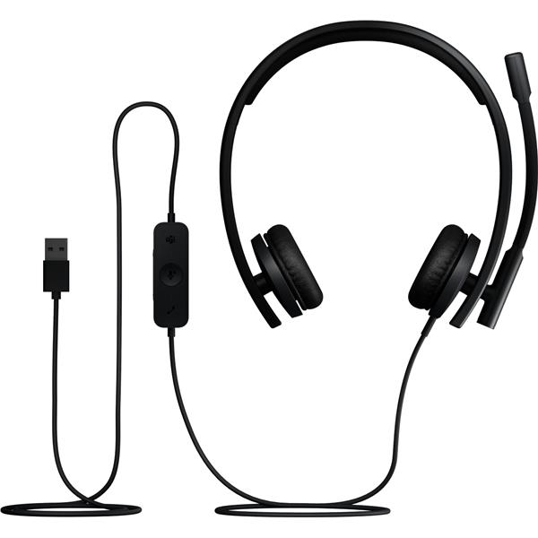 Logitech H570e cuffia con microfono cablata USB 3