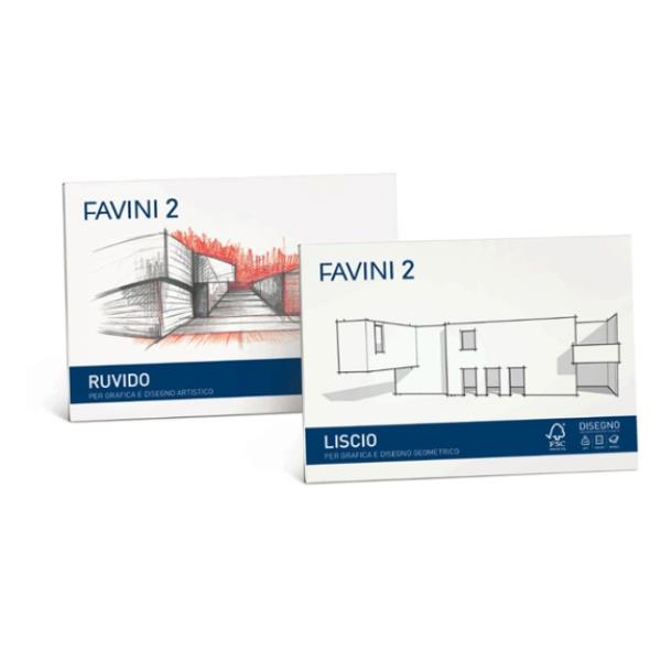 FAVINI 2 -ALBUM DA DISEGNO RUVIDO110G 2