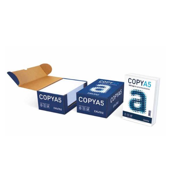 CARTOTECNICA FAVINI COPY A5 - 80 g/m2 - 500 fogli