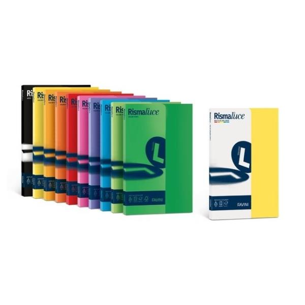 CARTOTECNICA FAVINI RISMALUCE – A4 Azzurro - 200g/m2 - 125fogli