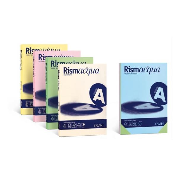 RISMACQUA – A4 Celeste – 200g/m2 - 125fogli 2