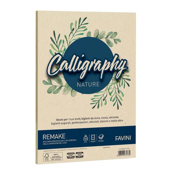 CARTOTECNICA FAVINI CALLIGRAPHY remake - Perla - 120g/m2 - 50 fogli