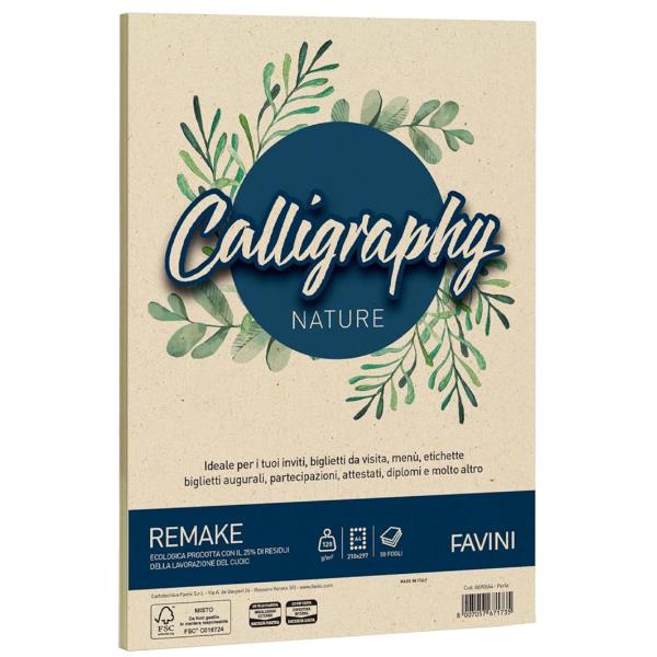 CALLIGRAPHY remake - Perla - 120g/m2 - 50 fogli 2