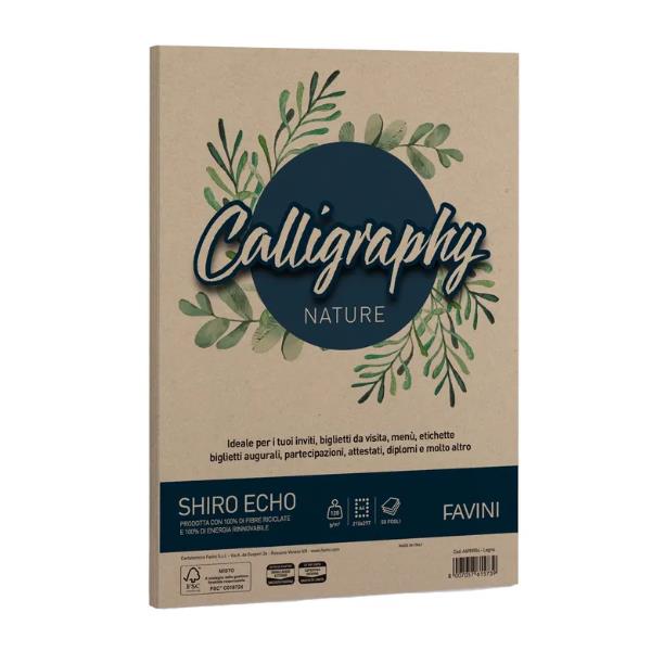 CALLIGRAPHY Nature Shiro Eco - Legno - 120g/m2 - 50 fogli 2