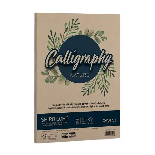 CALLIGRAPHY Nature Shiro Eco - Legno - 250g/m2 - 50fogli 2