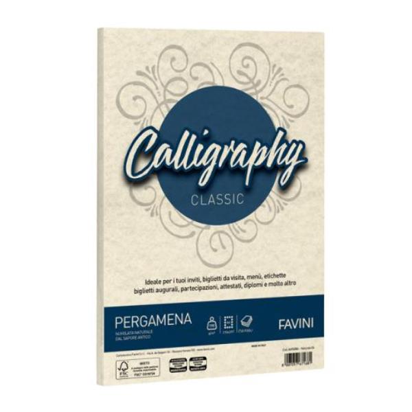 CALLIGRAPHY pergamena - Naturale- 190g/m2 - 250 fogli 3