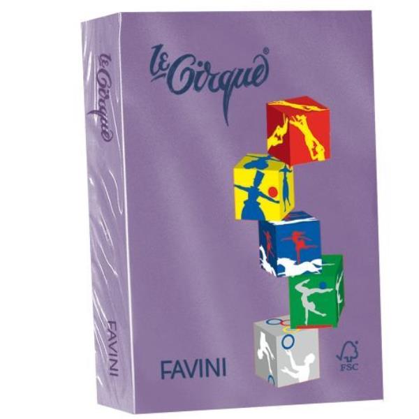 CARTOTECNICA FAVINI RISMA LE CIRQUE - A4 Iris - 80g/m2 - 500 fogli