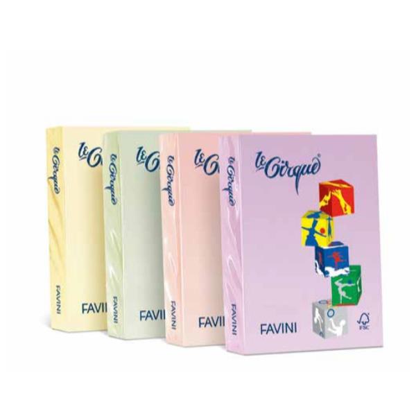 CARTOTECNICA FAVINI LE CIRQUE Tenui - A3 Verde - 160 g/m2 - 250 fogli