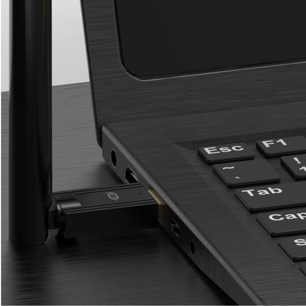 ADATTATORE USB BLUETOOTH 5.3 a Lunga portata, Antenna Esterna 4dBi 5