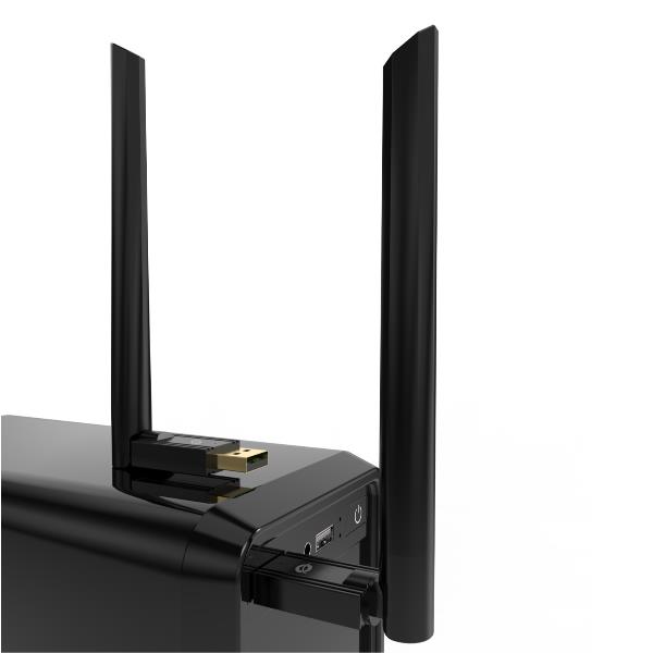 ADATTATORE USB BLUETOOTH 5.3 a Lunga portata, Antenna Esterna 4dBi 7