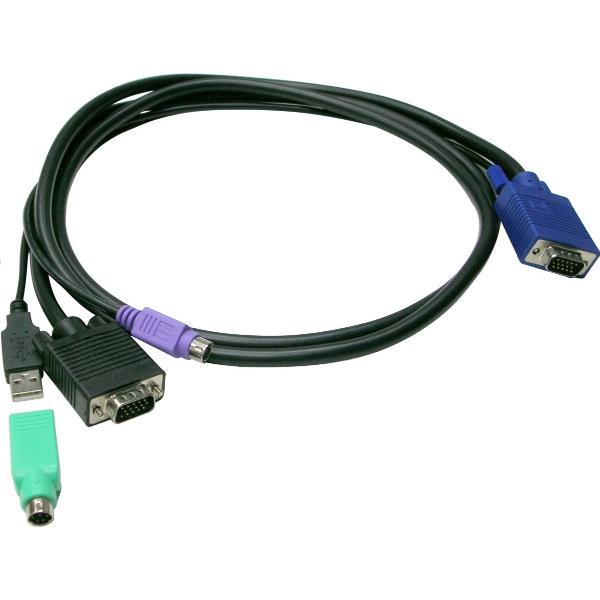 LEVELONE LEVELONE ACC-3201 - CAVO KVM da 1,8m (per KVM-3208/KVM-3216)