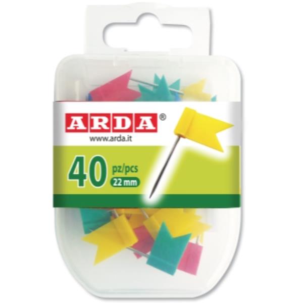 SPILLI BANDIERA GAMBO 2,2 CM 2