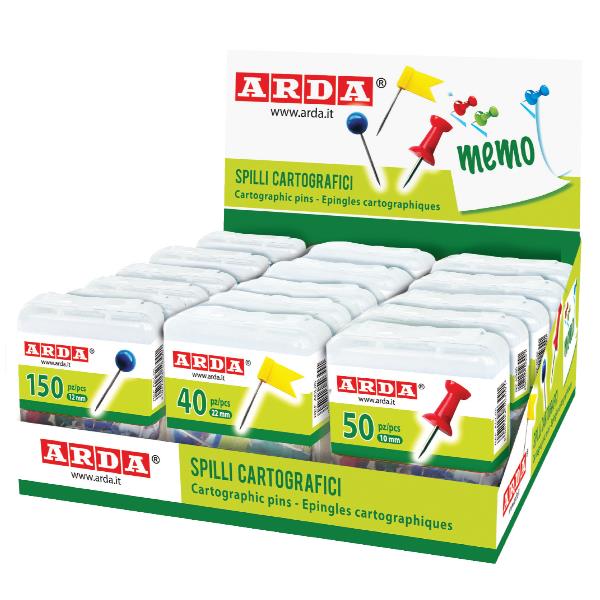 ARDA SPILLI CARTOGRAFICI ASSORTITI